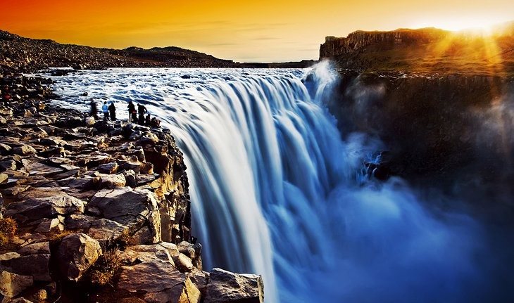  آبشار Dettifoss ایسلند